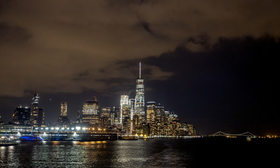 Fototapeta premium Lower Manhattan in New York City