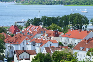 Giżycko w lecie/Gizycko in summer, Masuria, Poland © Pictofotius