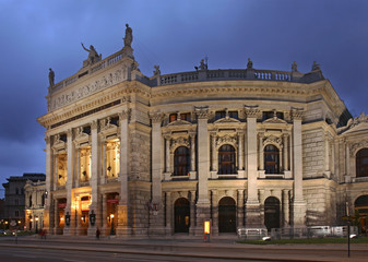 Fototapeta na wymiar Burgtheater (Court Theatre) in Vienna. Austria