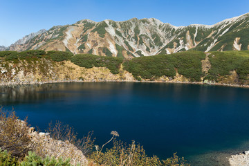 Fototapeta na wymiar Tateyama Alpine Route in Japan