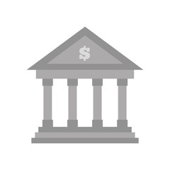 building bank money finance vector illustration eps 10