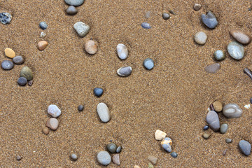 Fototapeta na wymiar Sand pebbled texture
