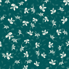 Seamless background, vector pattern for cushion, pillow, bandanna, kerchief, shawl fabric print. Texture for clothes and bedclothes. Hand drawn floral pattern made of doodles. Cartoon flowers