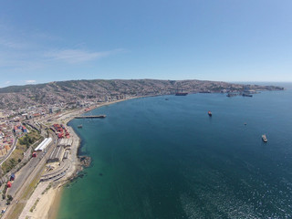 Obraz premium Valparaiso - Principal port of Chile