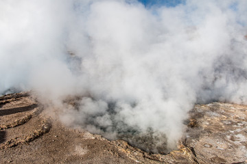 Tatio geysers, Atacama desert, Chile