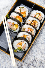Kimbap, most accessible local food in South Korea