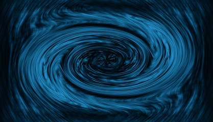 Fototapeta premium Hypnosis Spiral, concept for hypnosis, unconscious, chaos, extra sensory perception, psychic, optical illusion. Black and blue green violet, abstract background with scintillating circles 