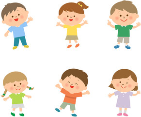 子供たち　６人セット