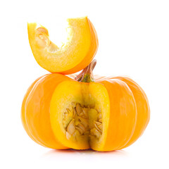 Fototapeta na wymiar Pumpkins isolated on white background