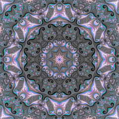 Abstract fractal background computer-generated image