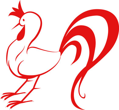Cock icon sign