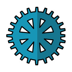 gears machine isolated icon vector illustration design