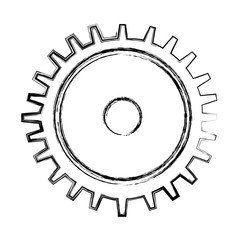 gears machine isolated icon vector illustration design