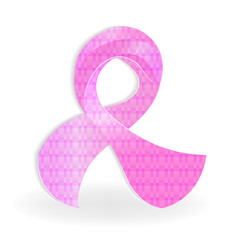 Fototapeta premium Breast cancer awareness pink ribbon
