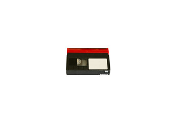 Red-black mini DV cassette