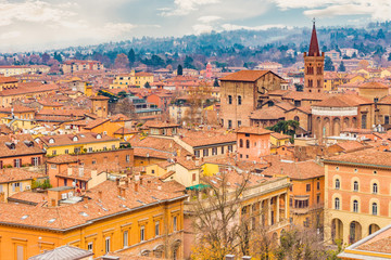 Naklejka na ściany i meble view of Bologna