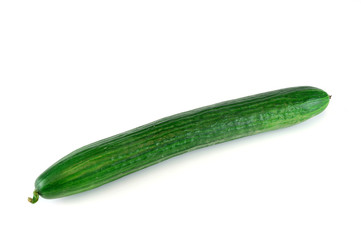 cucumber on white background
