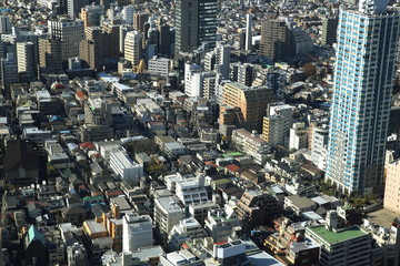 Cityscape of Shinjuku,Tokyo,Japan