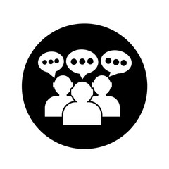 people icon illustration design