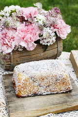 Coconut cake dessert