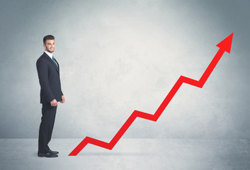 Climbing on red graph arrow