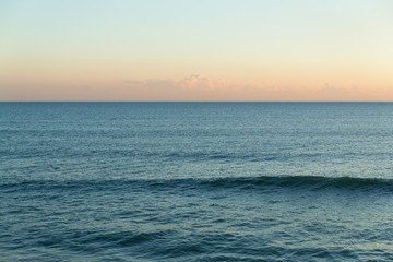 Fototapeta premium Beautiful Seascape and sunset