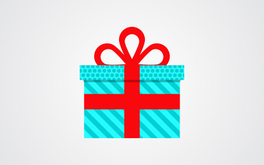 Vector gift box icon 