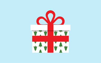Vector gift box icon 