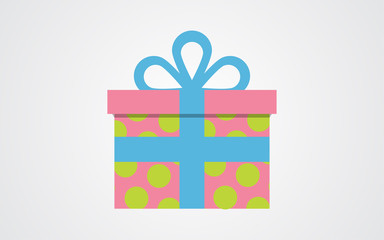 Vector gift box icon 
