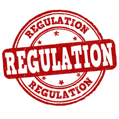 Regulation stamp or sign
