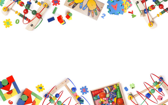 Color toys border