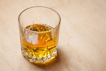 Glass of whiskey