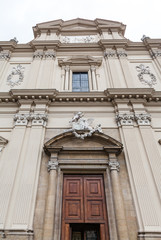 Obraz premium front view of San Marco Church in Florence