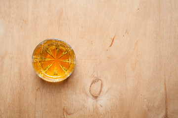 Glass of whiskey