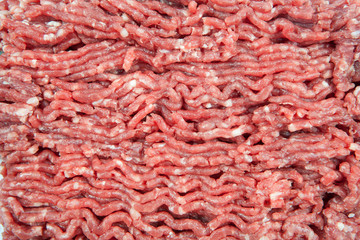 Fresh ground beef. Cooking cutlets and hamburgers.