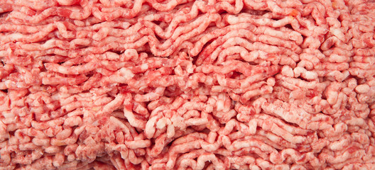 Fresh ground beef. Cooking cutlets and hamburgers.