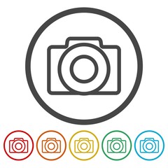 Camera Icons set 