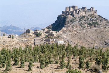 Haraz mountain plateau villages