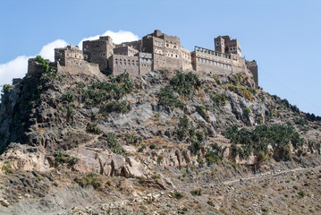 Fototapeta premium Haraz mountain plateau village