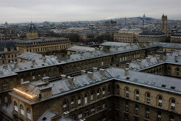 Fototapeta na wymiar Parisian Rooftops