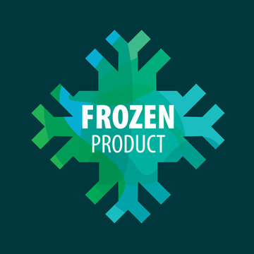 vector logo frozen