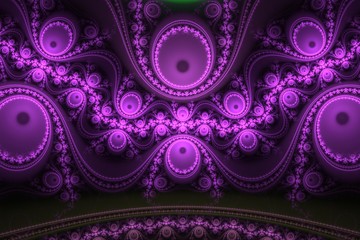 abstract bright multicolored fractal computer generated image