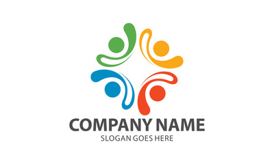 Community Logo Image Vector