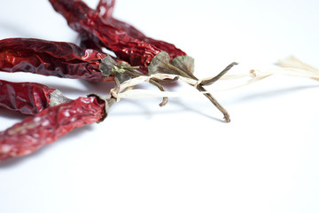 Fototapeta premium Spicy red dried chili