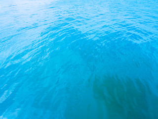 Blue sea water background