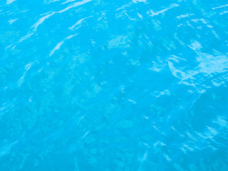 Blue sea water background