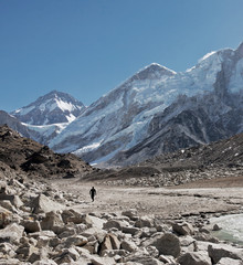 On the trail to Mount Everest - Nepal, Himalayas