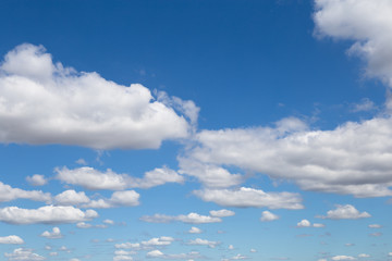 blue sky with cloud.