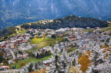 Naklejka premium aussois france