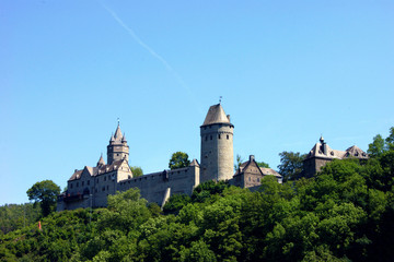 Fototapeta na wymiar View of the castle of Altena, Germany